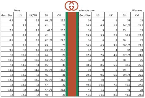 gucci size|gucci size chart us.